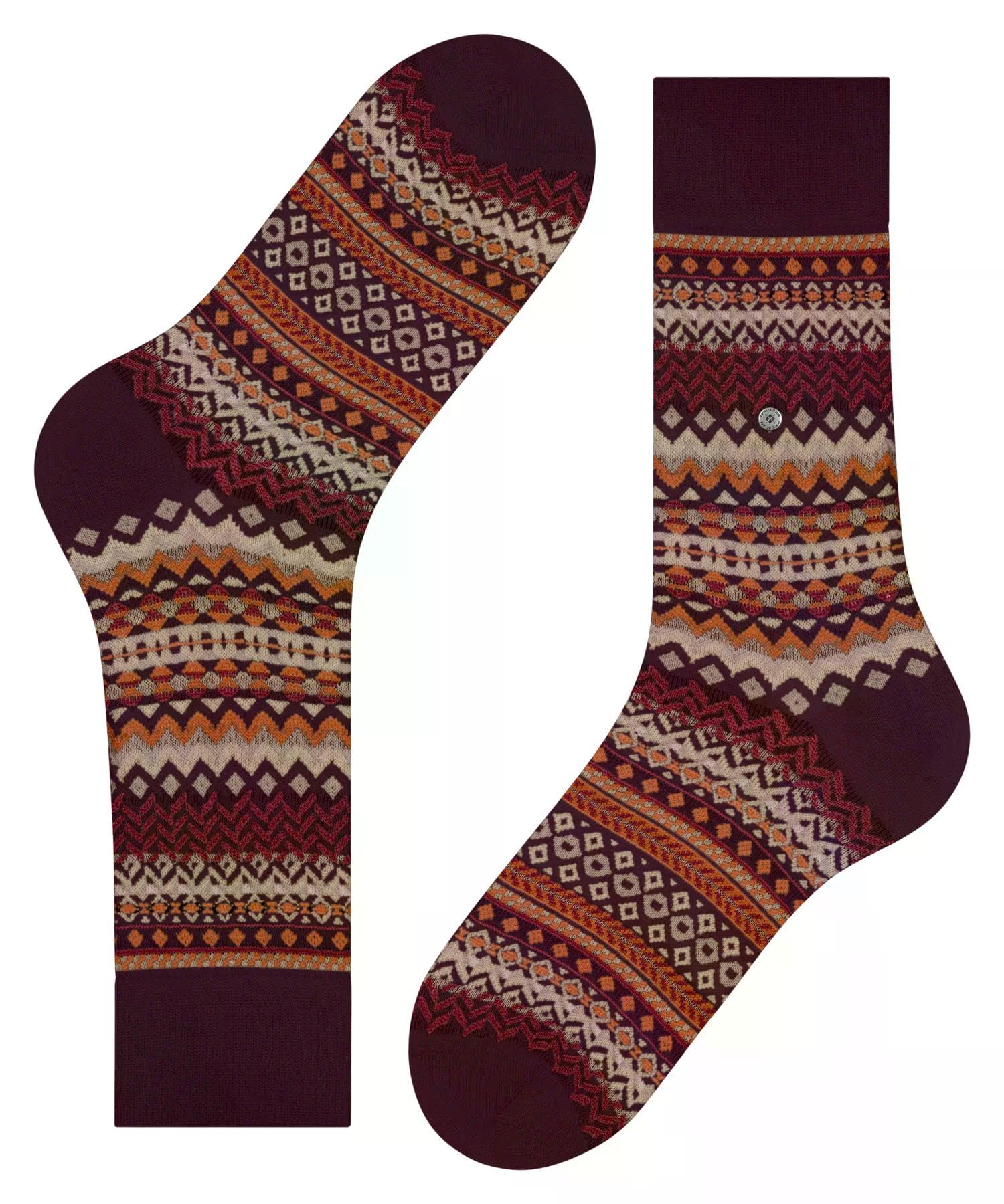 burlington-fair-isle-homme-chaussettes-laine-respirante image 6