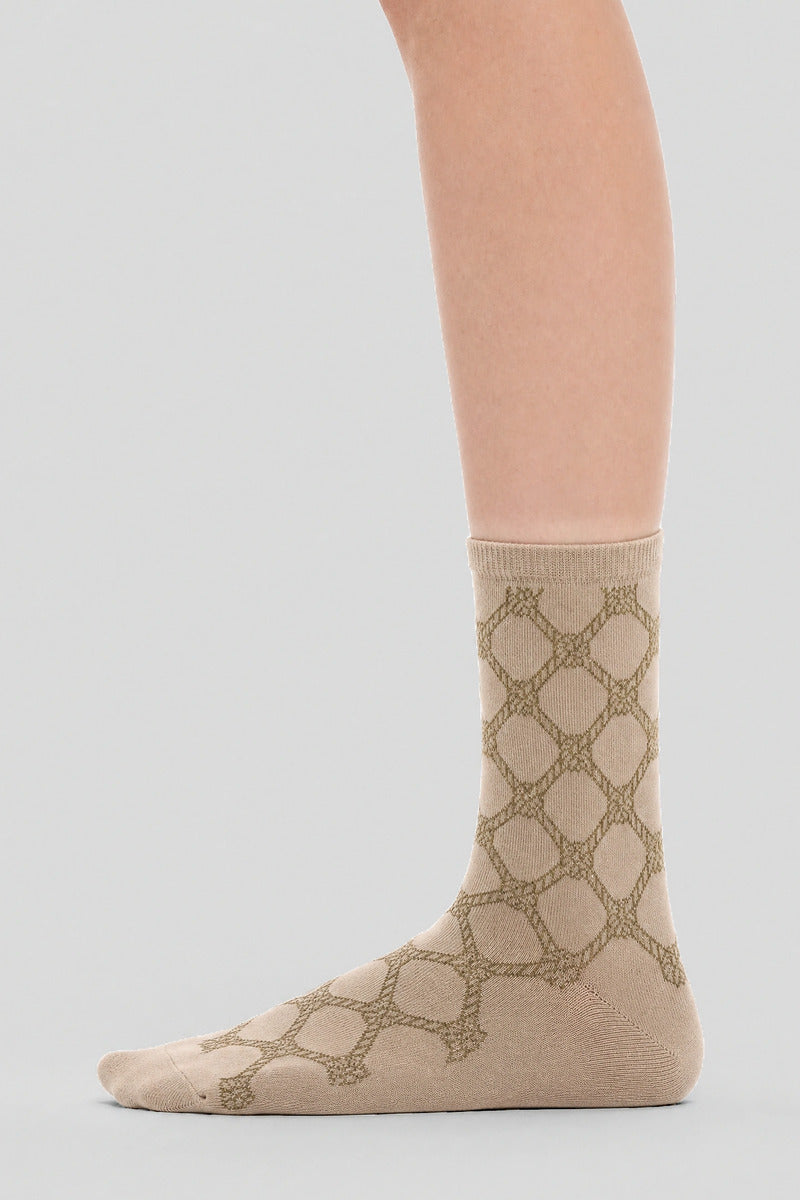 armor-lux-x-maison-broussaud-chaussettes-femme-motif-cordage image 2