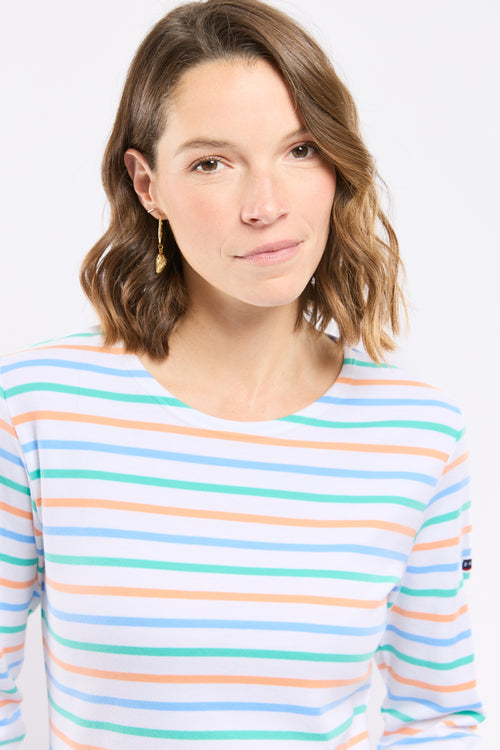 armor-lux-marini-re-femme-tricolore-coton-pais image 3