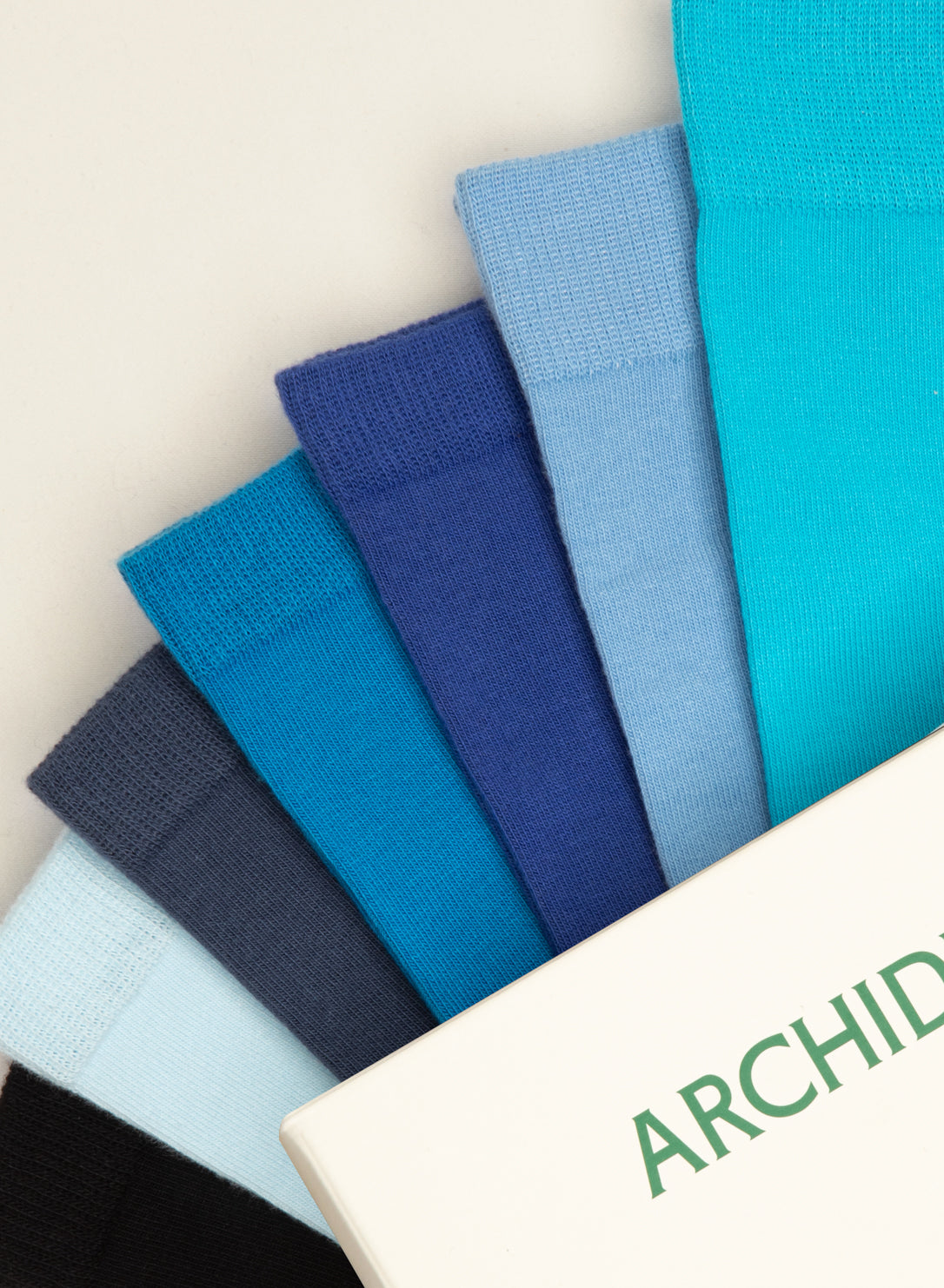 archiduchesse-semainier-le-grand-bleu-7-chaussettes-mi-hautes-coton image 3