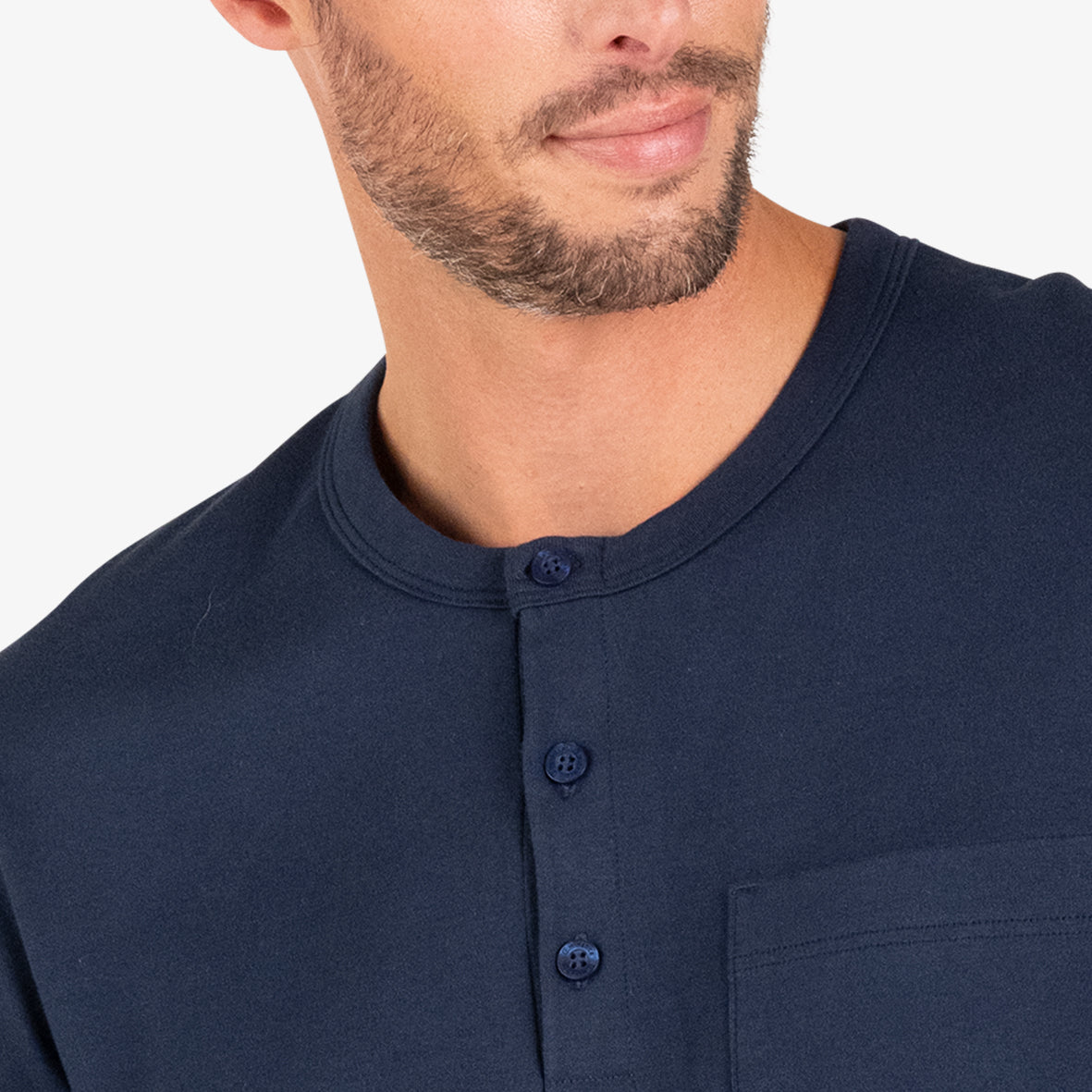 pyjama-court-homme-interlock-eminence image 2