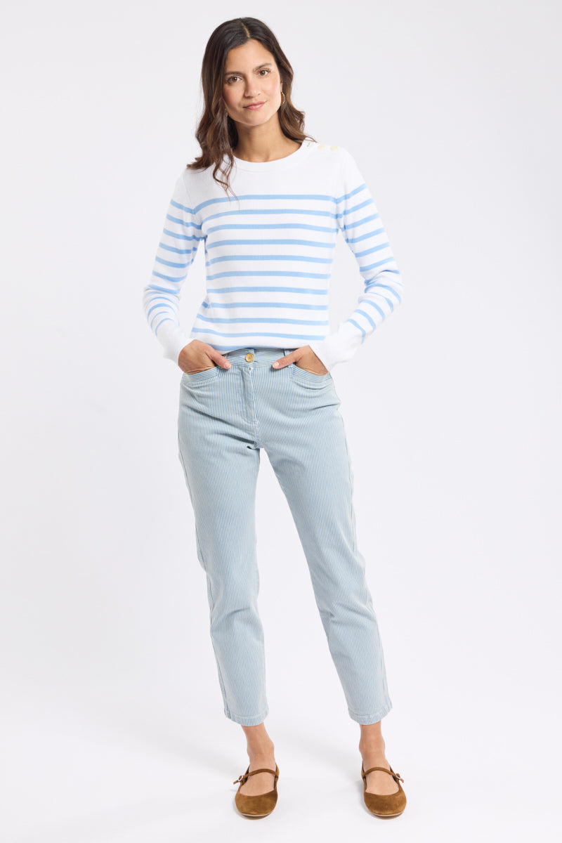armor-lux-pull-marin-ray-groix-femme-coton-3 image 3
