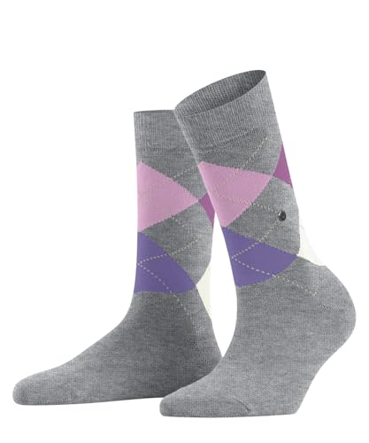 burlington-queen-chaussettes-femme-coton-gris-lunar-3225-36-41 image 6