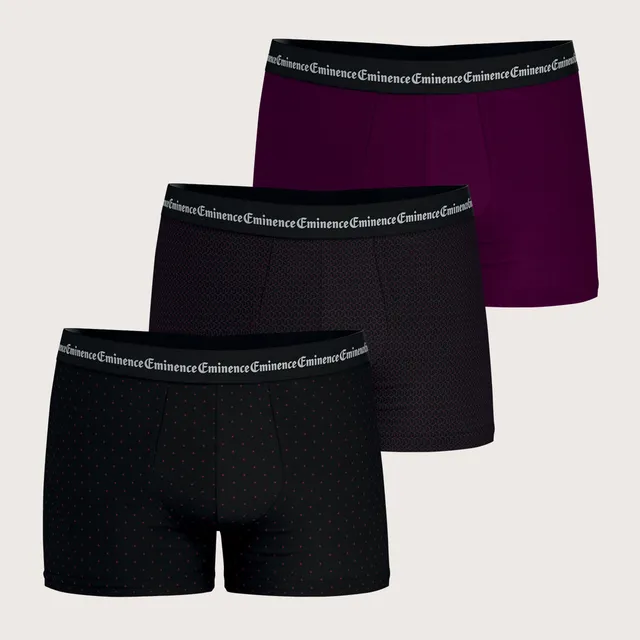 eminence-lot-de-3-boxers-homme-business-print image 1