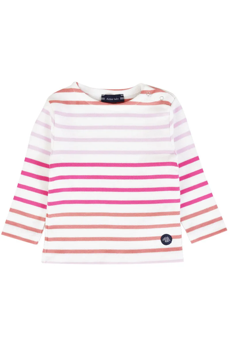 armor-lux-amiral-marini-re-b-b-tricolore-coton-pais-col-rond image 1