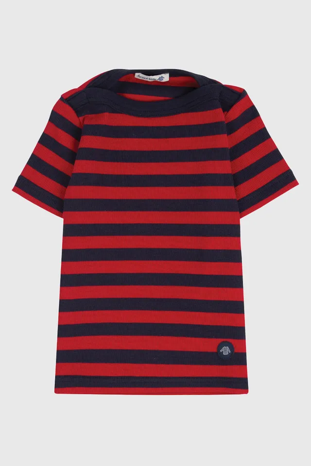 armor-lux-marini-re-carantec-kids-t-shirt-marini-re-enfant-coton-manches-courtes image 1