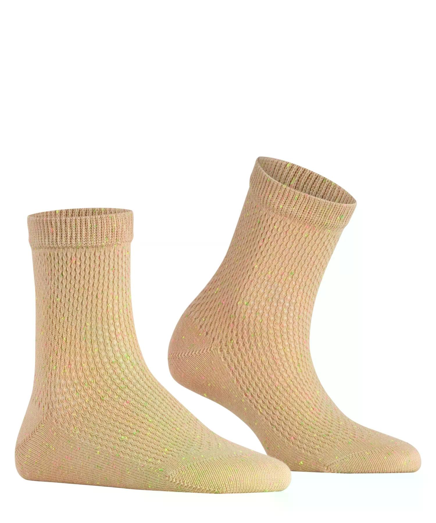 burlington-neon-splash-chaussettes-femme-coton-respirant image 4