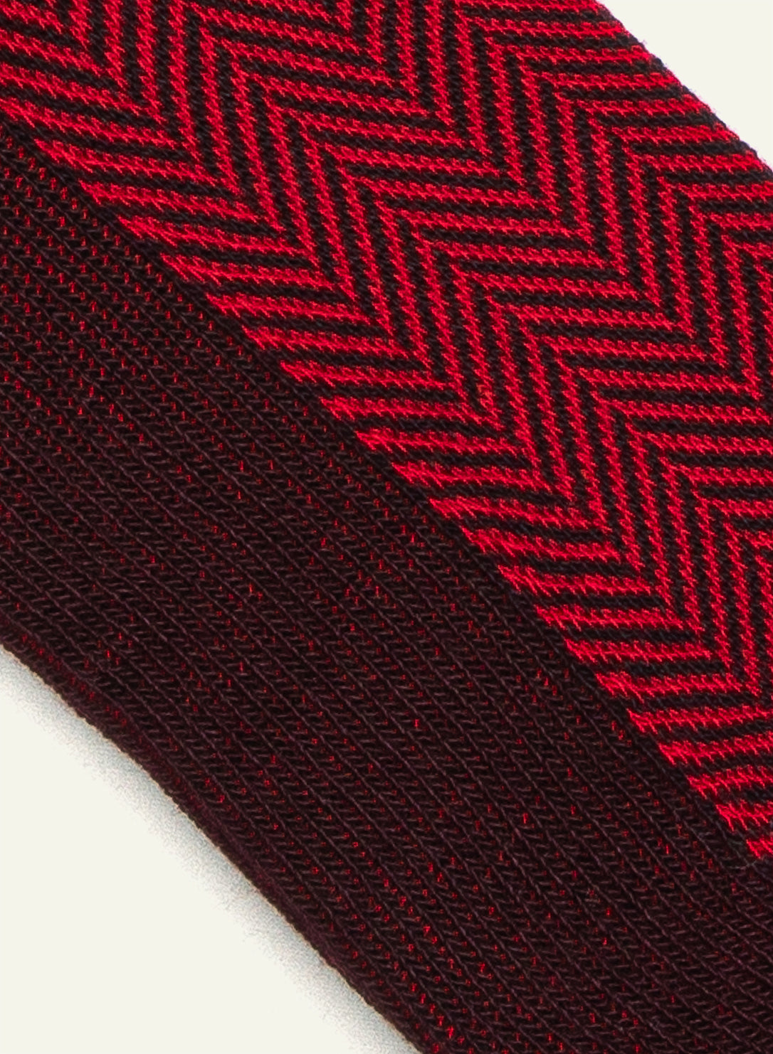 archiduchesse-chevronn-e-rouge-chaussettes-fantaisie-mi-hautes-coton image 5