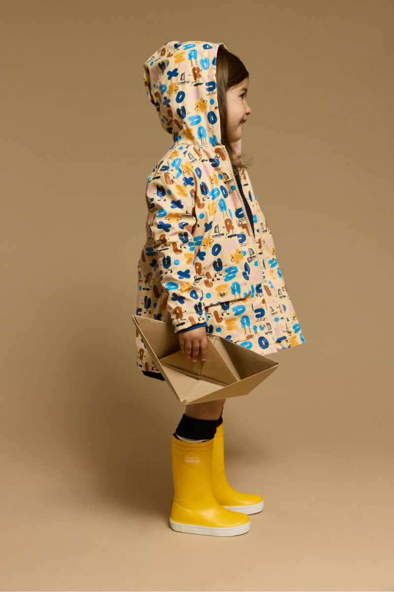 armor-lux-cir-imprim-enfant-imperm-able-doubl-capuche image 2