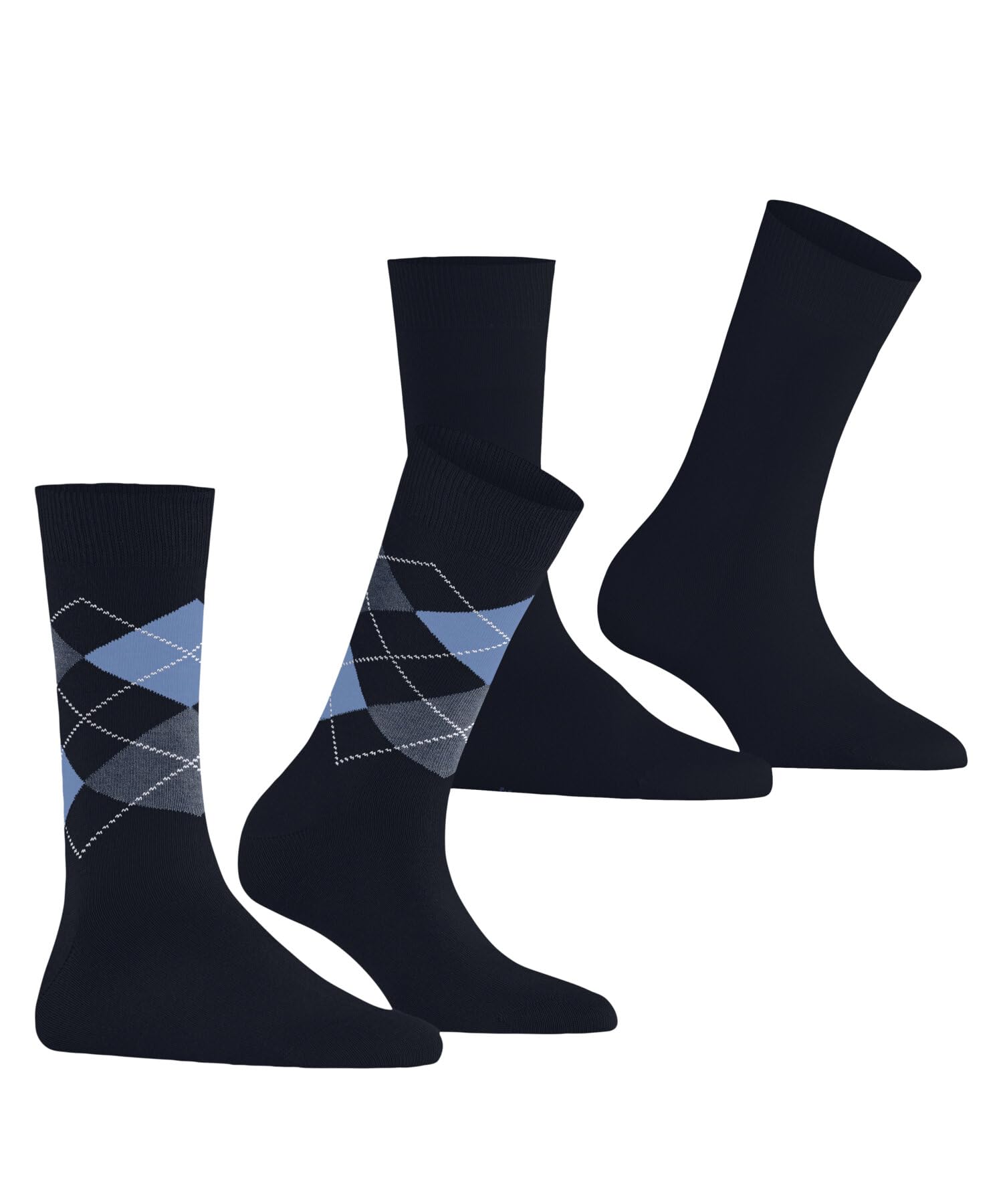 burlington-everyday-mix-multipack-chaussettes-femme-coton-fantaisie-2-paires-vio image 3