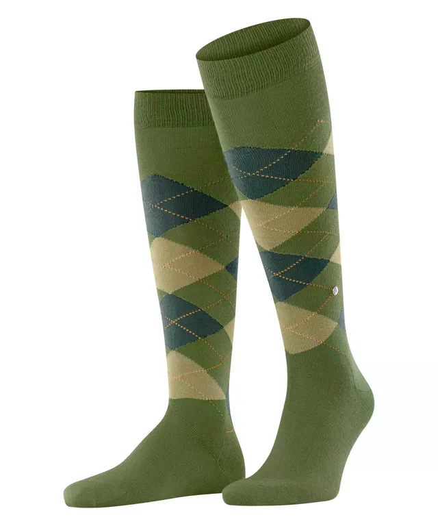 burlington-edinburgh-chaussettes-longues-homme-vert-jade-7685-40-46 image 1