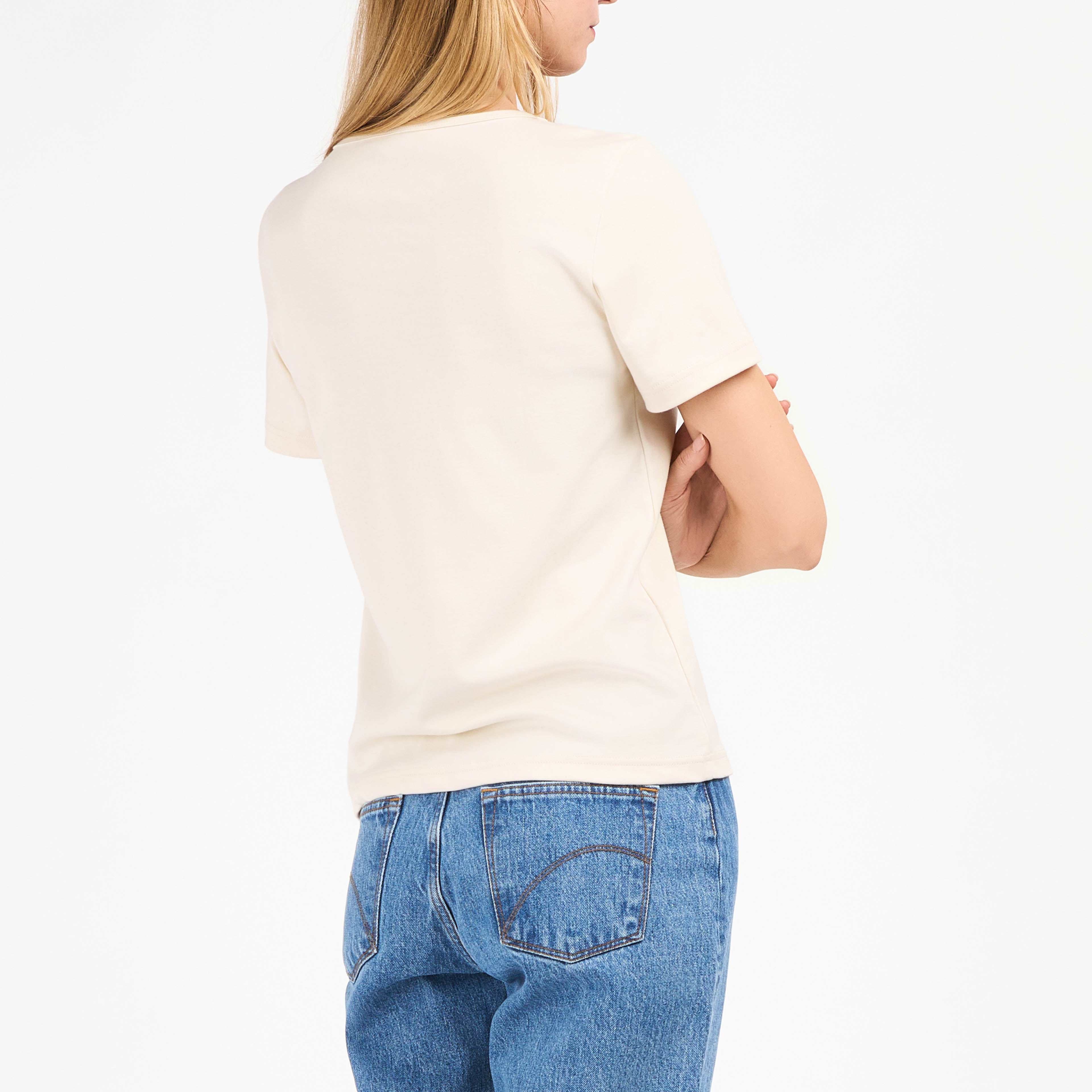 atelier-tuffery-causses-t-shirt-femme-col-rond-cru-coton-bio image 4