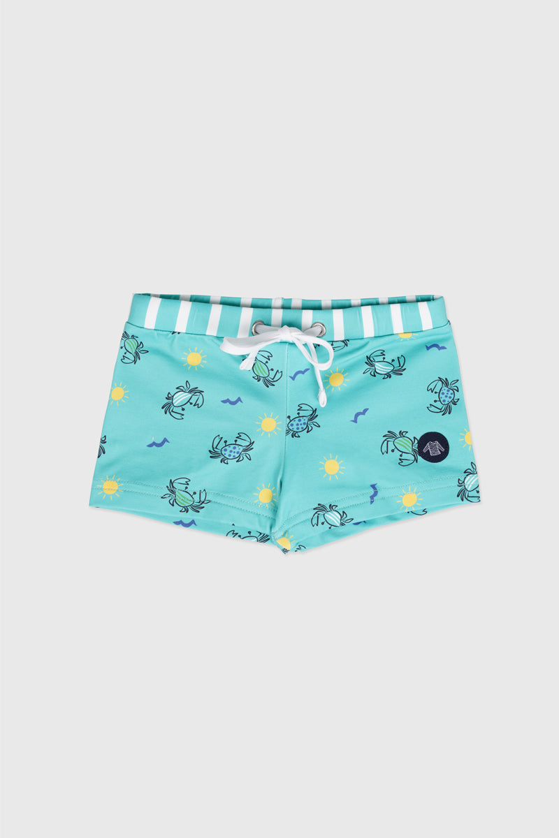 armor-lux-boxer-de-bain-crabes-kids-gar-on image 1