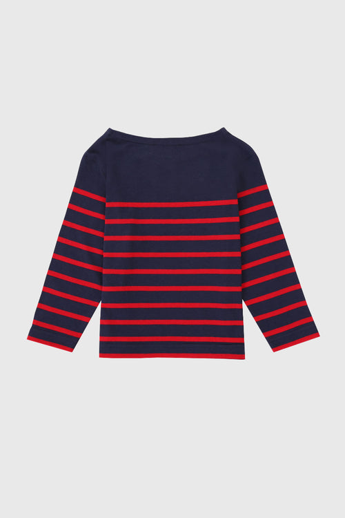 armor-lux-marini-re-enfant-coton-l-ger-rayures-bretonnes image 4