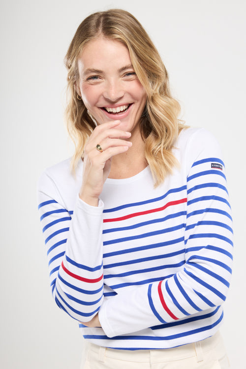 armor-lux-amiral-marini-re-coton-jersey-lourd-rayures-tricolores image 3