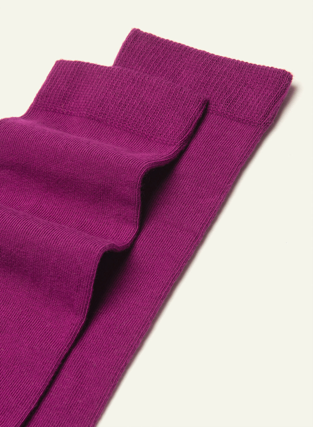 archiduchesse-de-ville-aubergine-chaussettes-mi-mollet-coton image 3