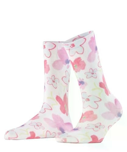 burlington-garden-bloom-chaussettes-femme-blanc-white-2008-36-41 image 7