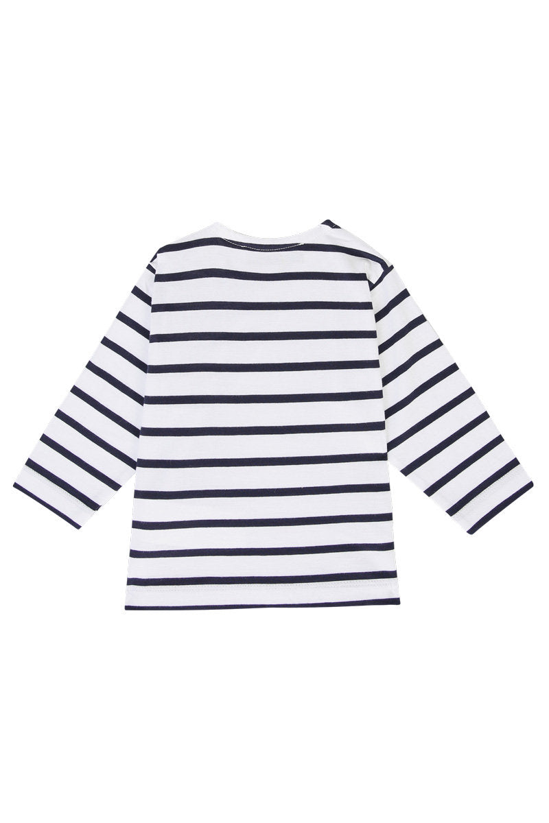 armor-lux-marini-re-b-b-manches-longues-coton-pais-interlock-col-bateau image 2