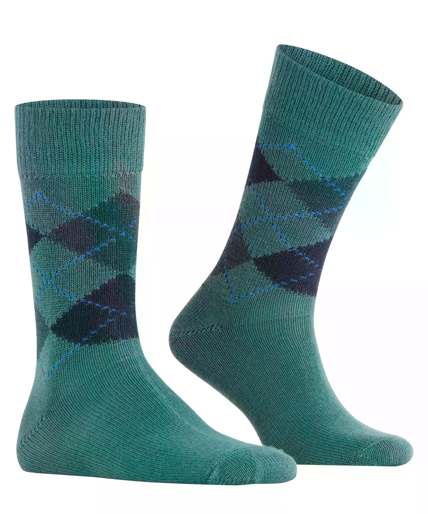 burlington-preston-chaussettes-homme-chaudes-fantaisie-vert-amazonia-7676-40-46 image 5