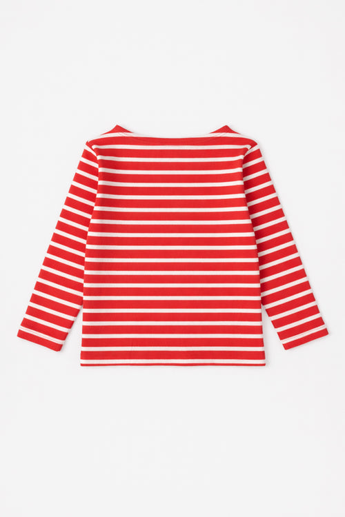 armor-lux-marini-re-enfant-coton-pais-210-g-m-manches-longues image 3