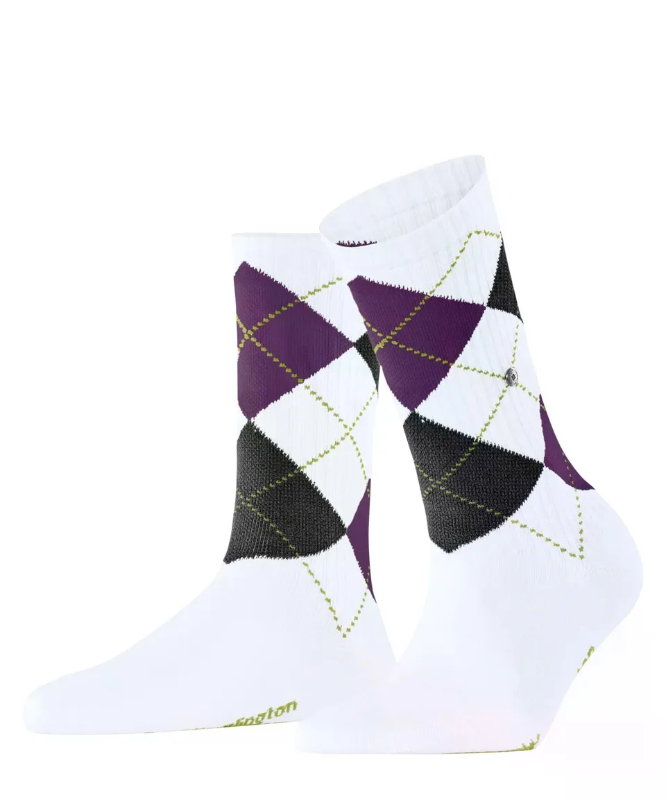 burlington-rib-courtside-socquettes-femme-coton-unies-blanc-white-2001-36-41 image 1