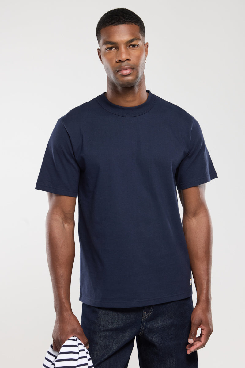 armor-lux-t-shirt-callac-homme-uni-coton-bio-215g-m image 4