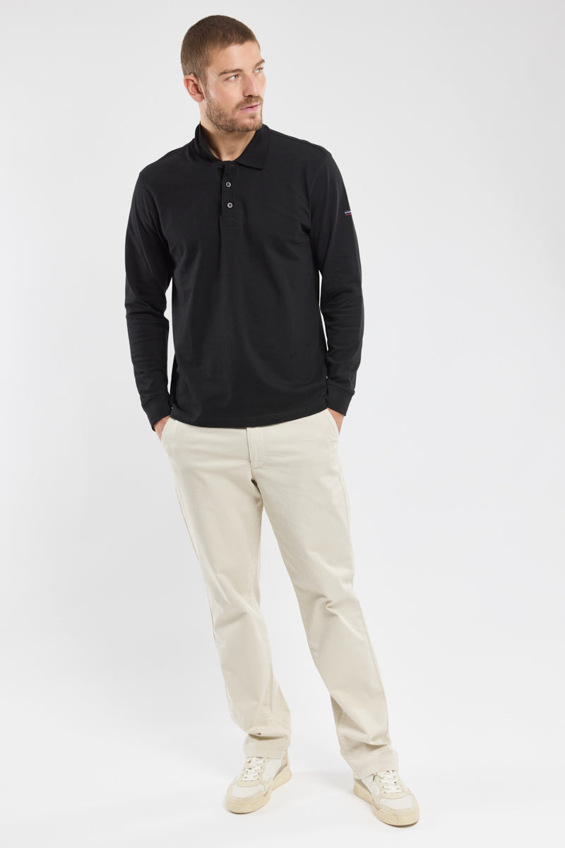 armor-lux-hanvec-polo-manches-longues-maille-piqu-e-homme image 4