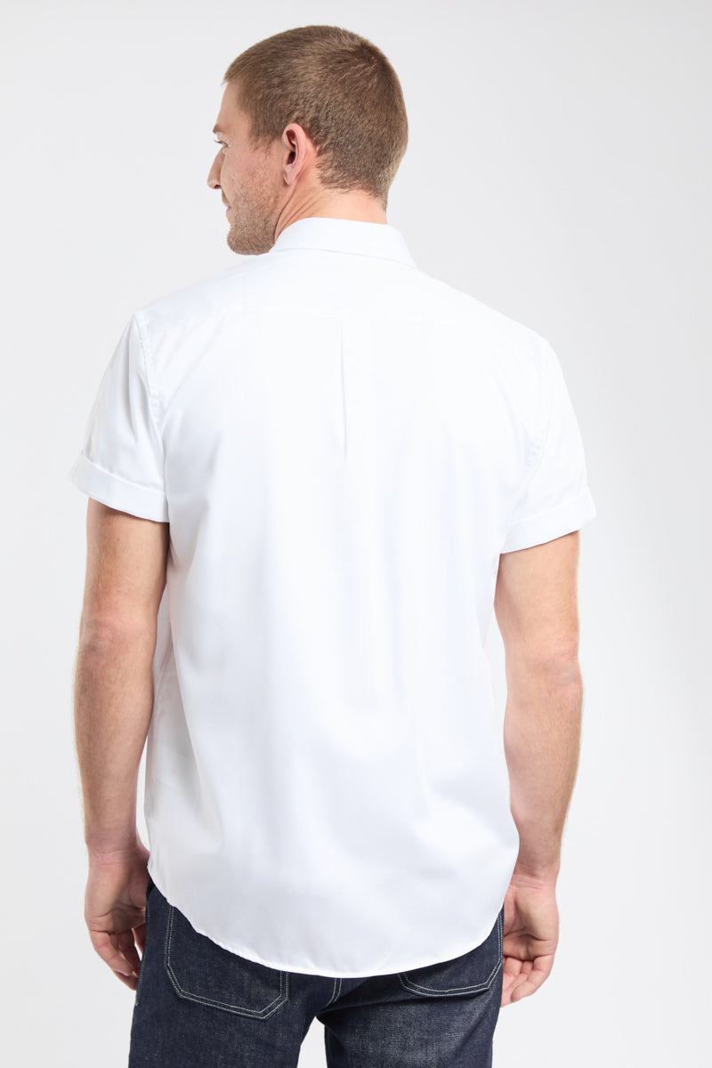 chemise-homme-armor-lux-coupe-confort-coton-manches-courtes image 5