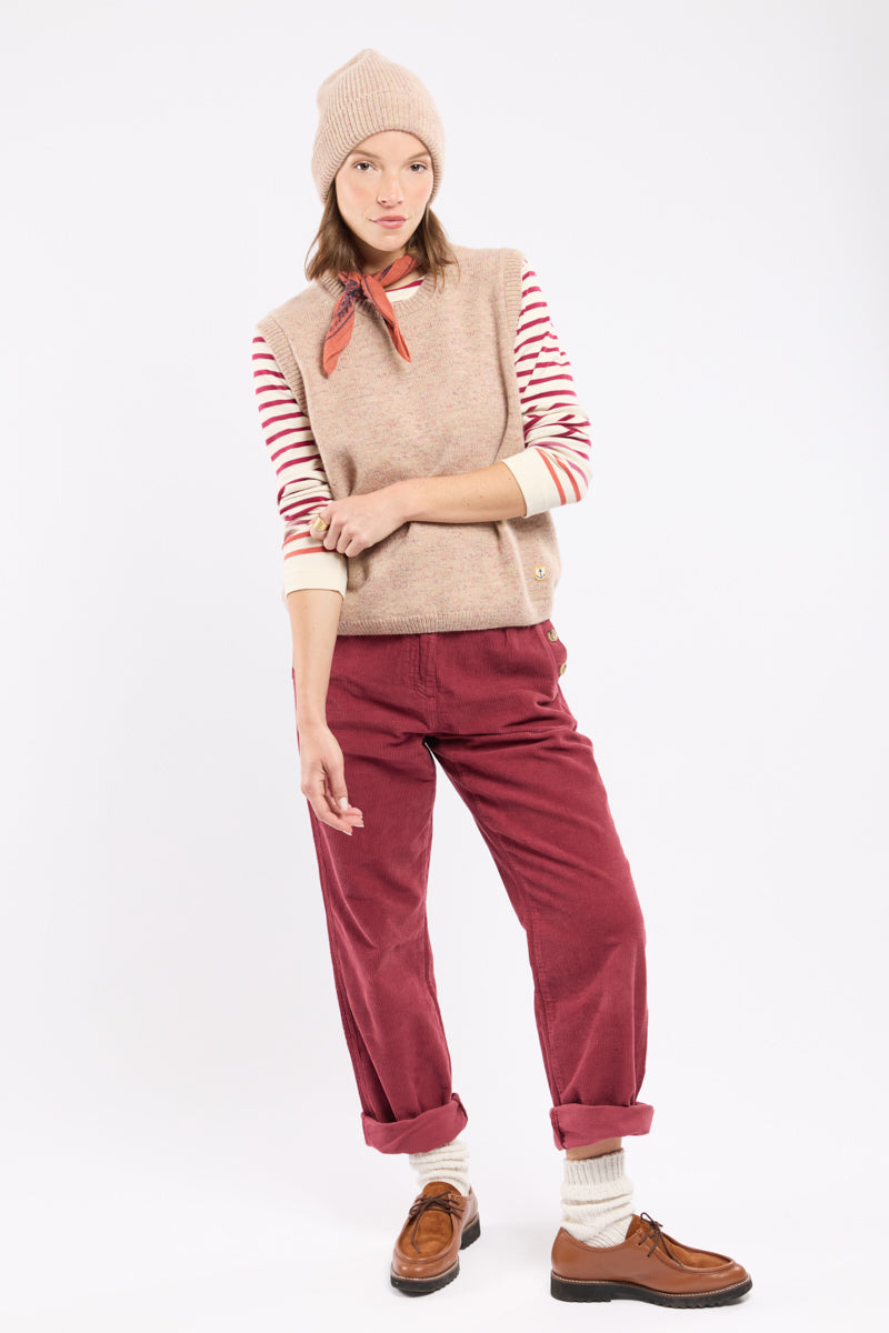 armor-lux-pull-sans-manche-h-ritage-femme-100-laine image 5