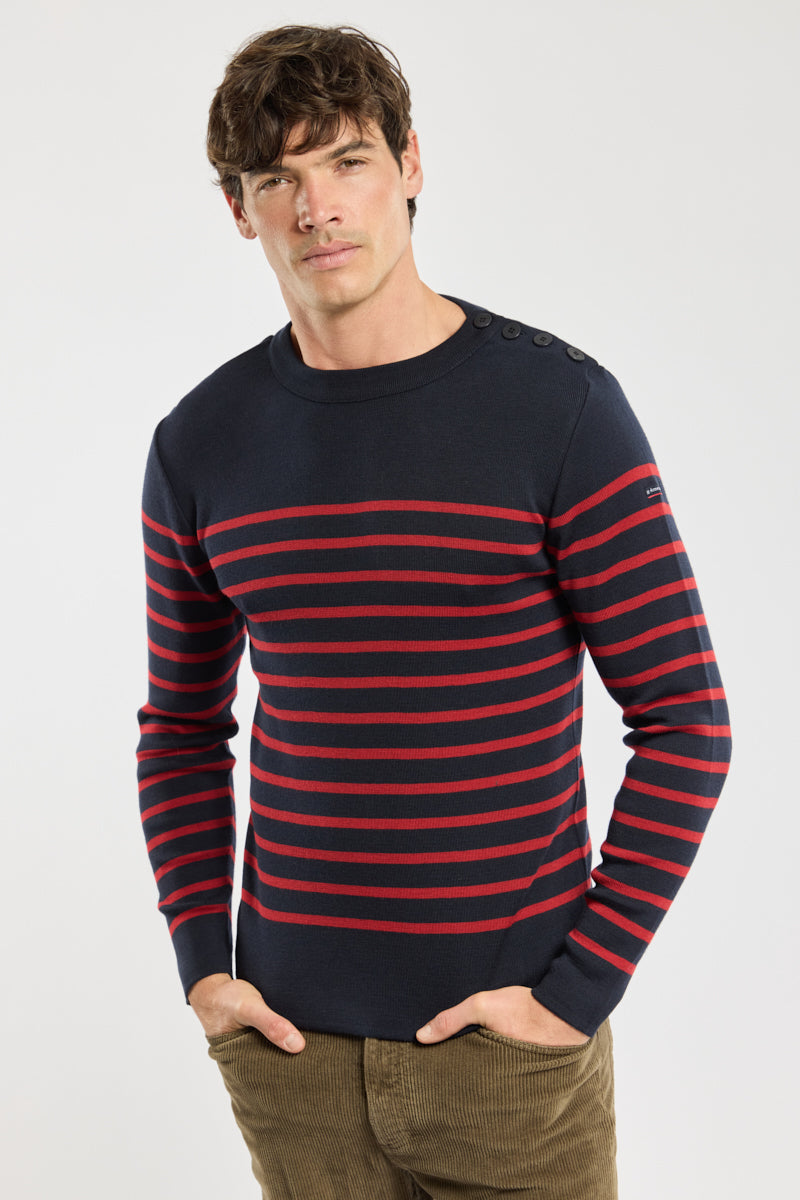 armor-lux-goulenez-pull-marin-homme-100-laine-m-rinos image 2