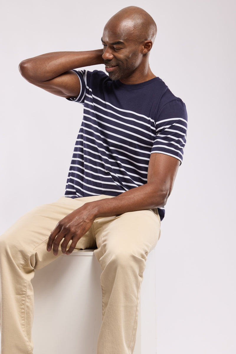 armor-lux-marini-re-etel-homme-manches-courtes-coton-l-ger-135g-2 image 3