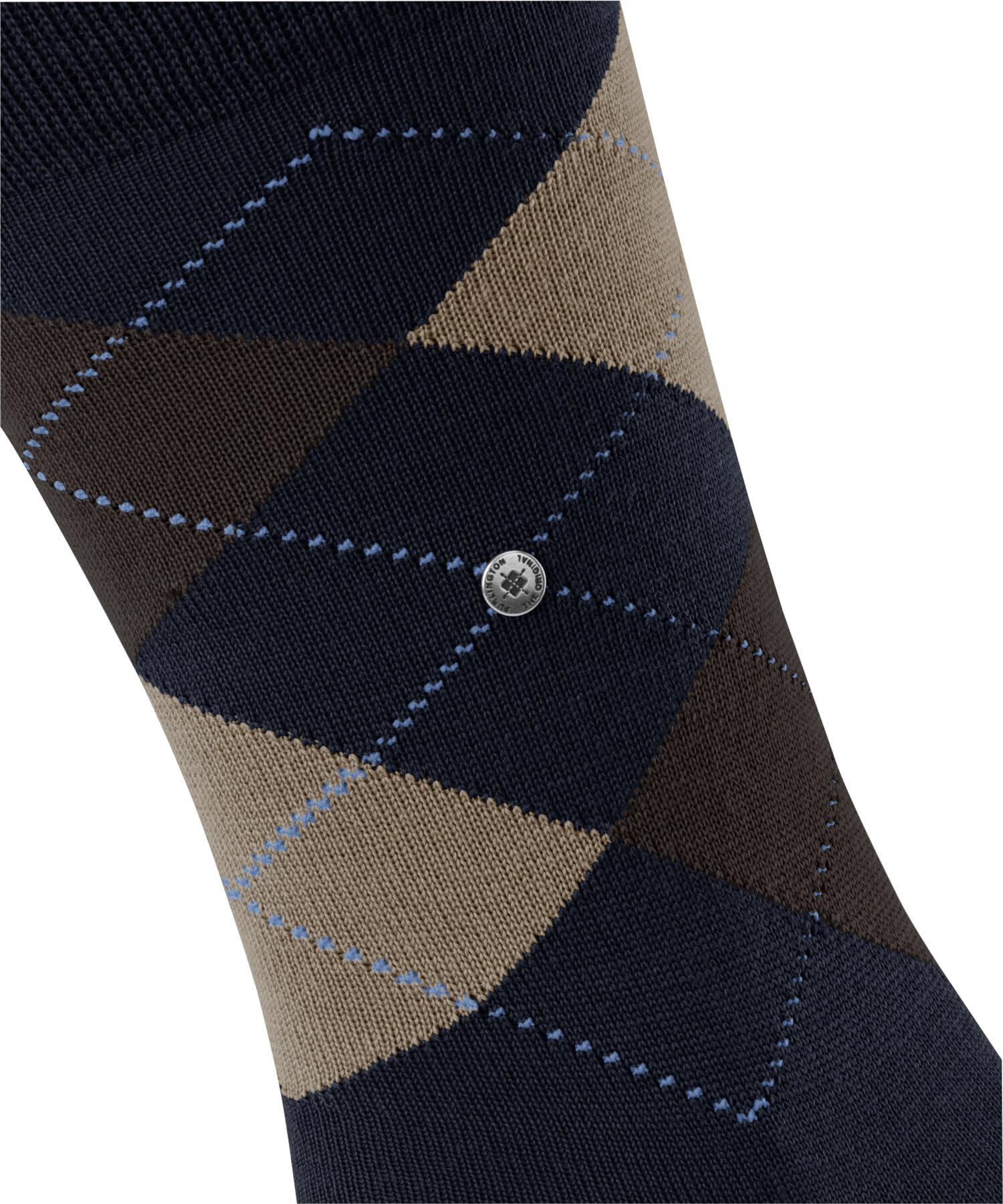 burlington-edinburgh-chaussettes-homme-laine-bleu-marine-6121-40-46 image 4