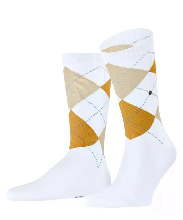 burlington-rib-court-chaussettes-homme-blanc-white-2001-40-46 image 1