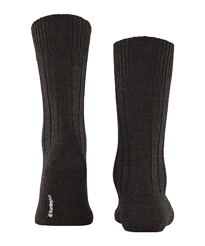 burlington-dover-chaussettes-homme-laine-unies-brown-melange-40-46 image 7