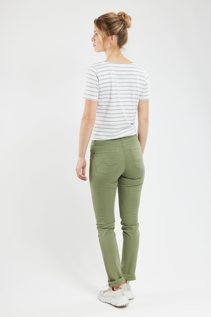 armor-lux-pantalon-slim-femme-coton-stretch-color-3 image 2