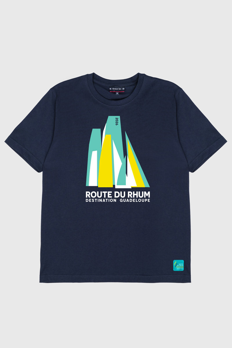 armor-lux-t-shirt-homme-route-du-rhum-guadeloupe-coton image 4