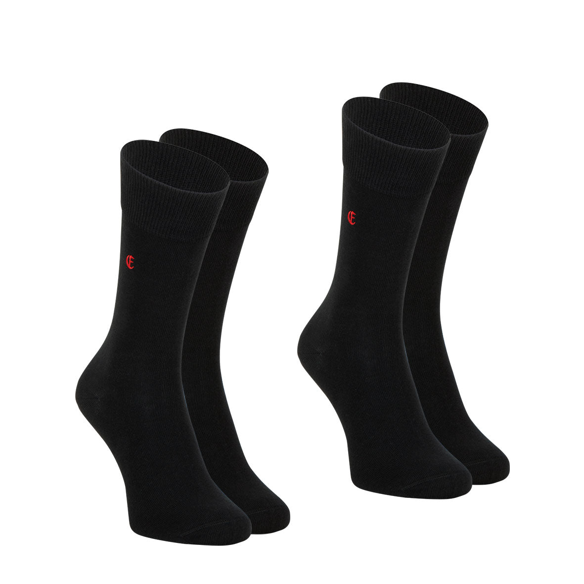 eminence-signature-lot-de-2-paires-de-chaussettes-mi-hautes-coton-peign image 3