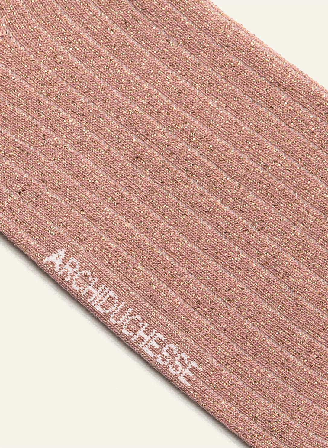 archiduchesse-paillet-e-rose-macaron-chaussettes-courtes-lurex image 5