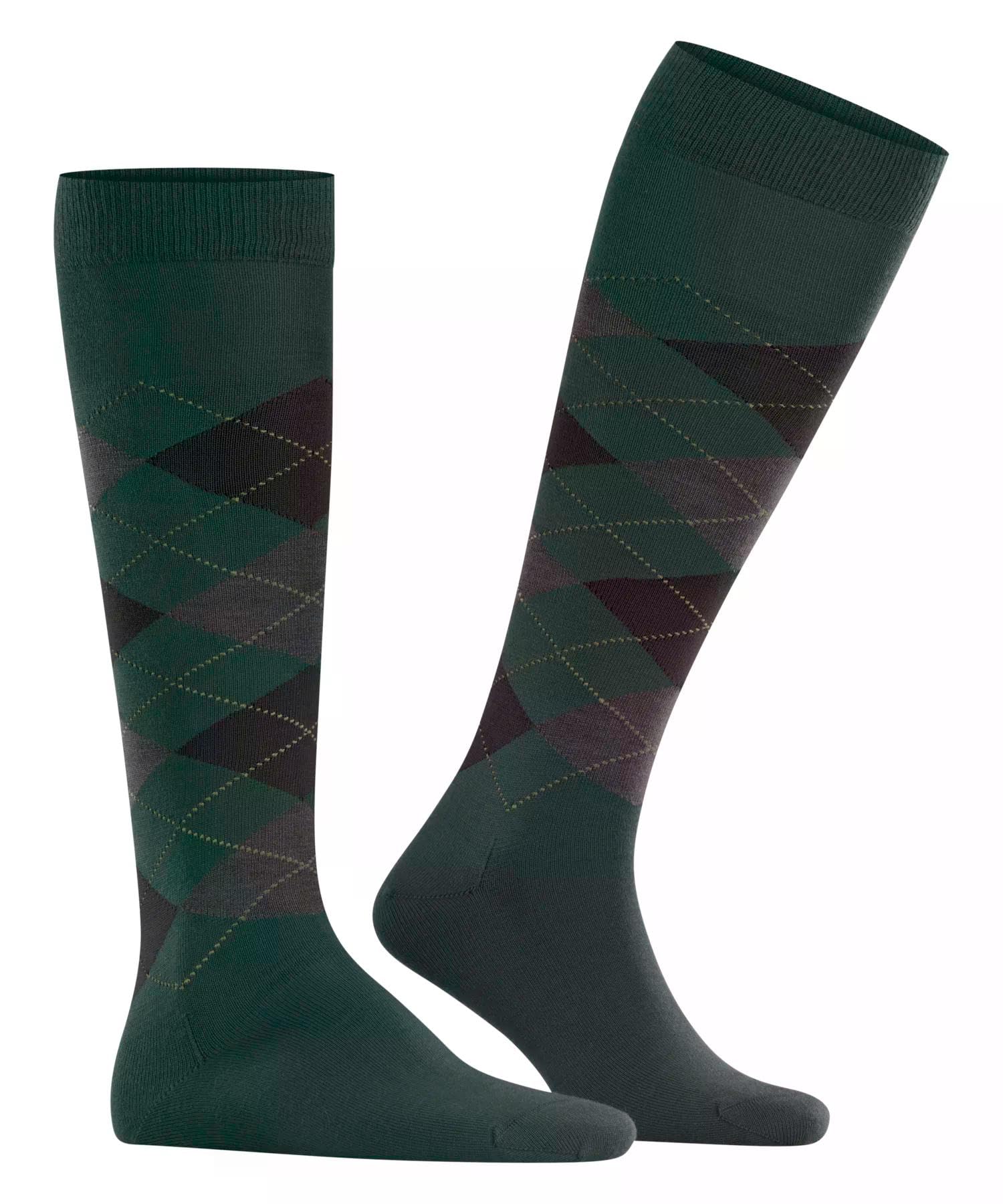 burlington-edinburgh-mi-bas-homme-laine-fantaisie-vert-forest-7450-40-46 image 5