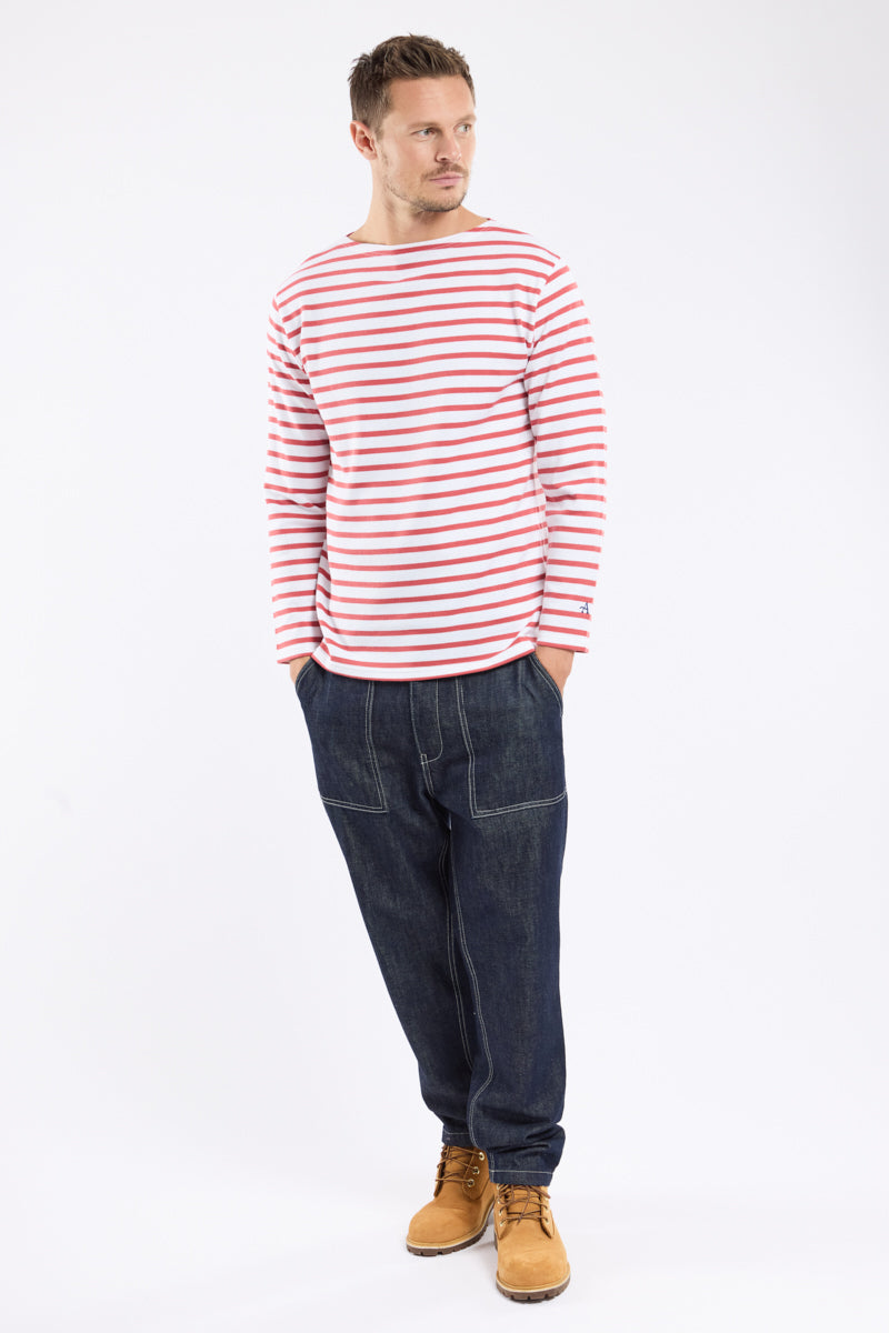 armor-lux-marini-re-homme-coton-rustique-manches-longues-2 image 3