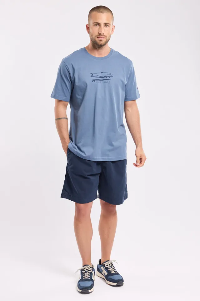 armor-lux-t-shirt-homme-surf-sal-coton-l-ger-col-rond image 1