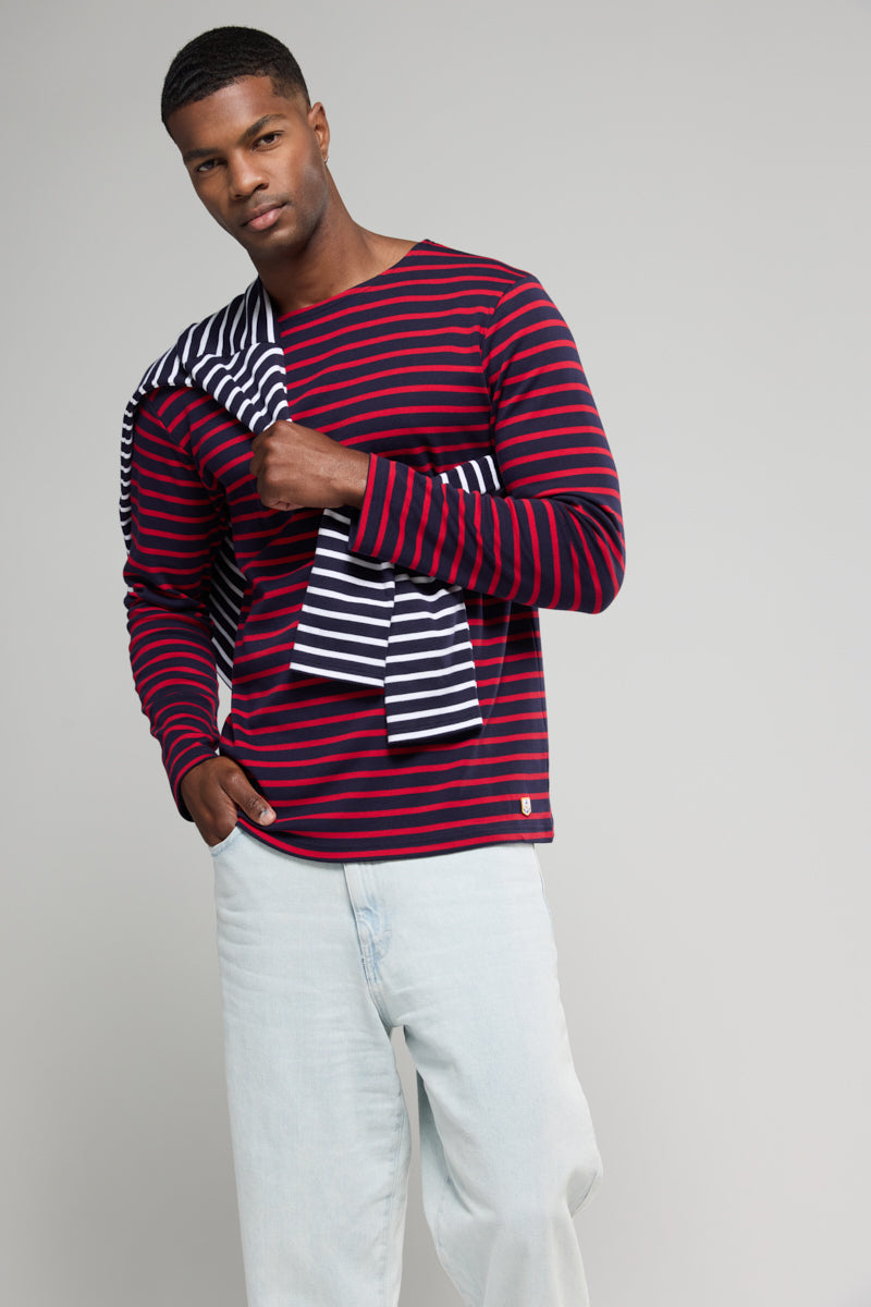 armor-lux-marini-re-homme-coton-pais-260g-m-col-bateau-2 image 5