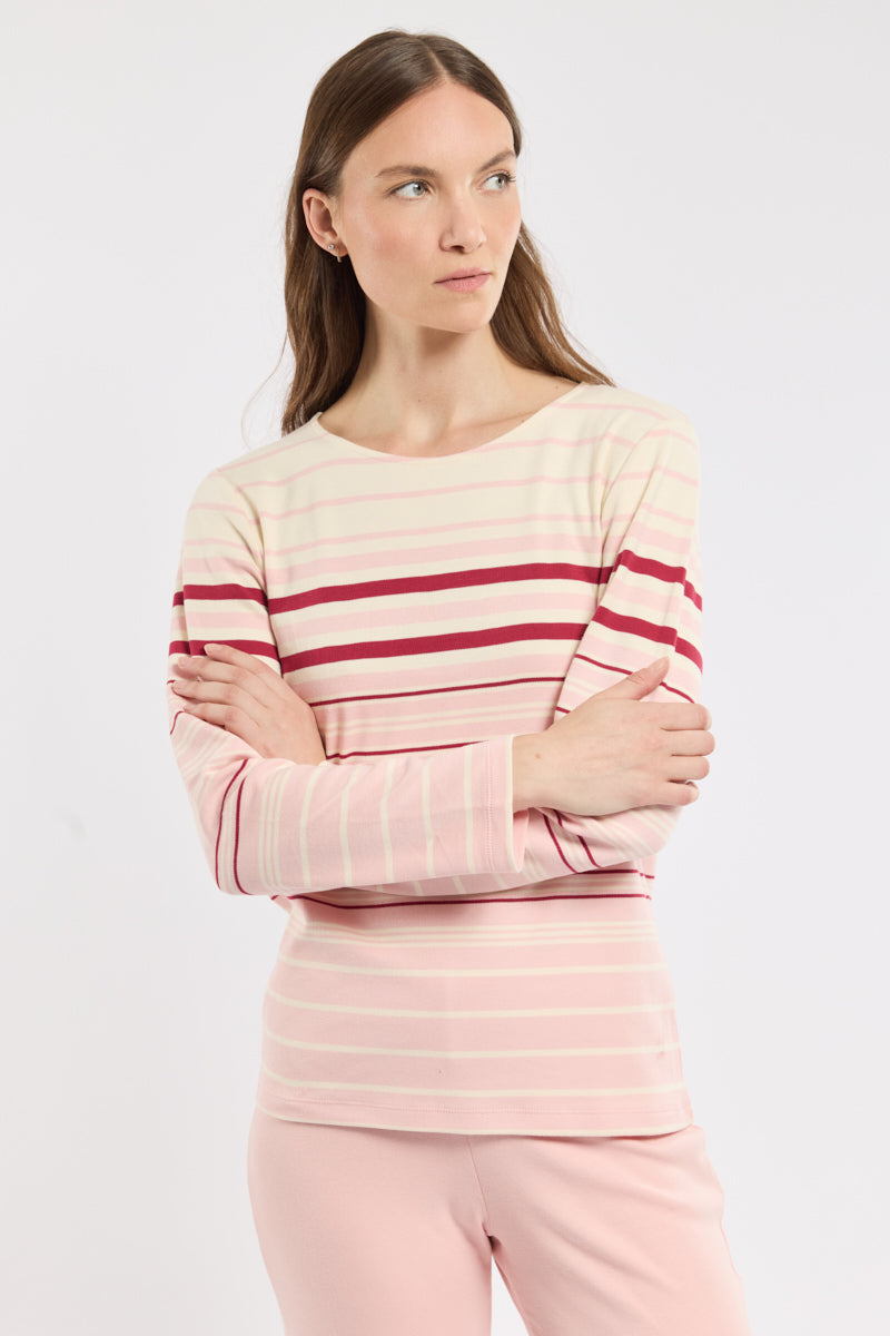armor-lux-pyjama-ray-femme-coton-pais-2-pi-ces image 3