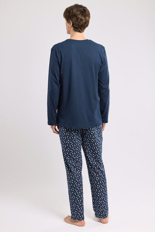 armor-lux-pyjama-homme-print-coton-l-ger image 5