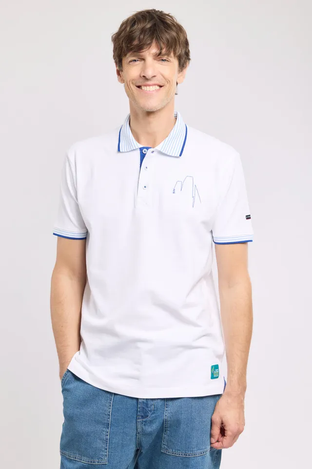 armor-lux-polo-homme-brod-coton-route-du-rhum image 1