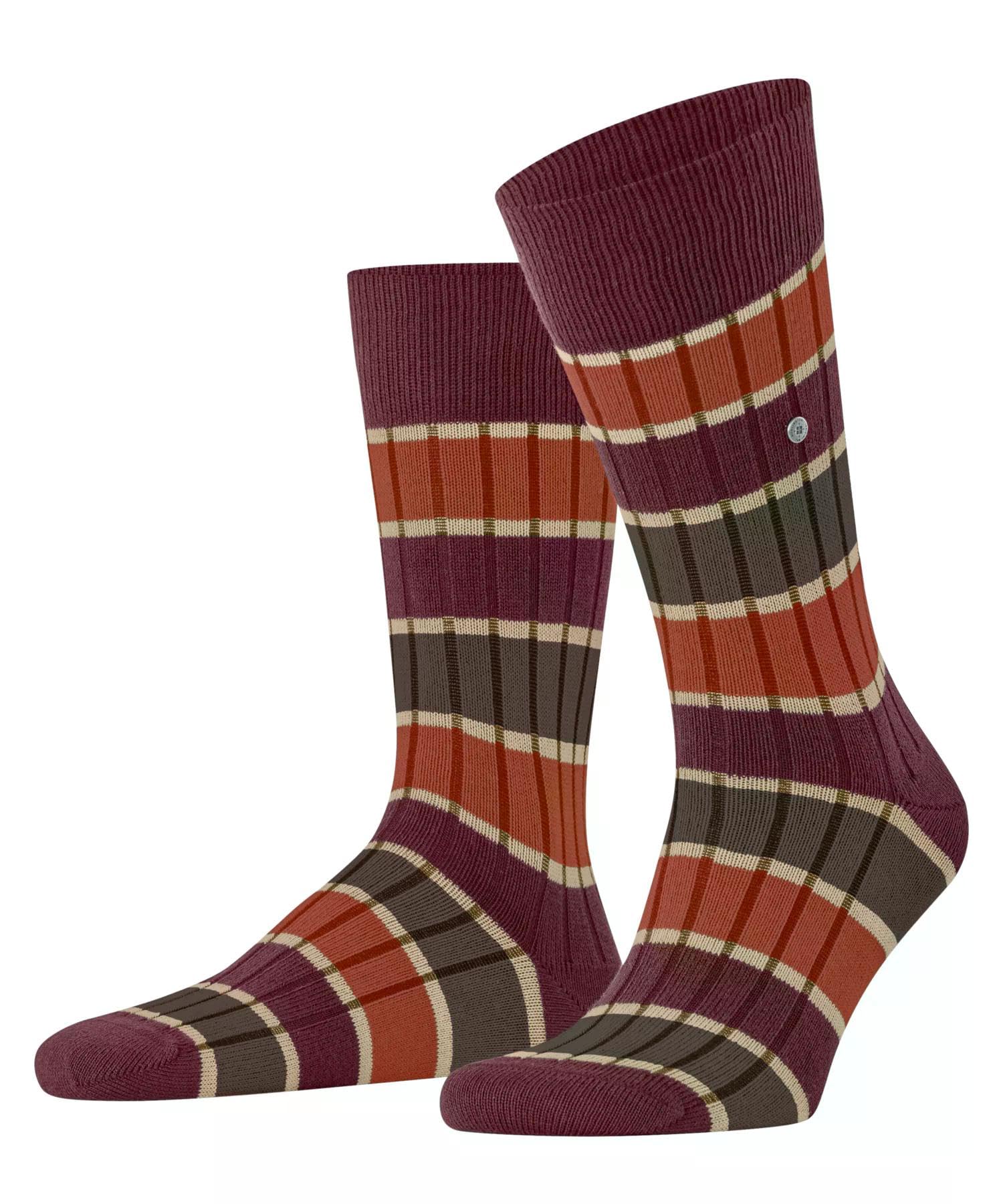 burlington-beaming-chaussettes-homme-coton-ray-es-style-rugby image 1