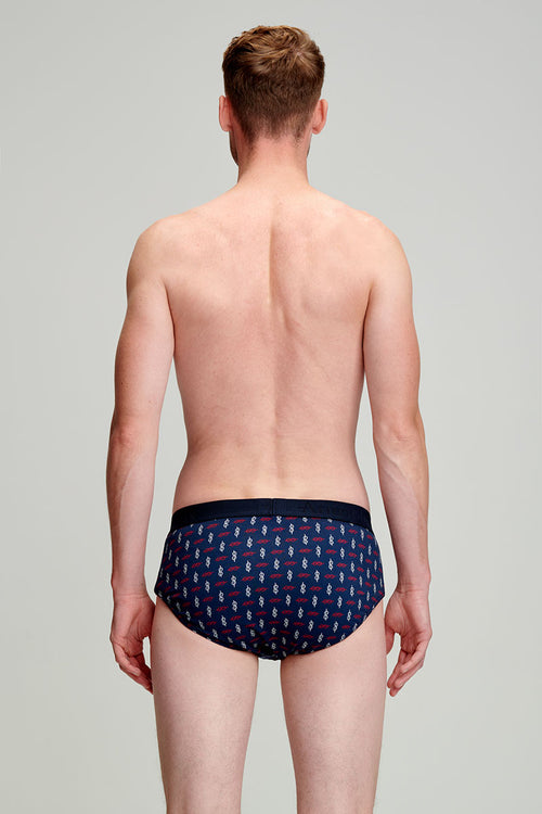 armor-lux-slip-imprim-ancres-coton-bio-homme image 3