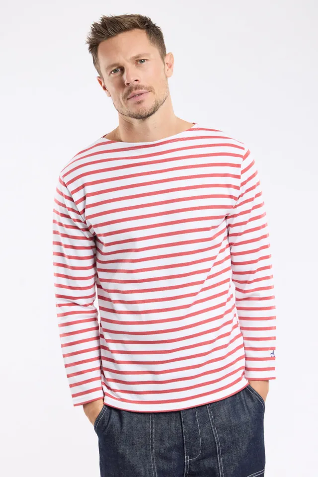 armor-lux-marini-re-homme-coton-rustique-manches-longues-2 image 1