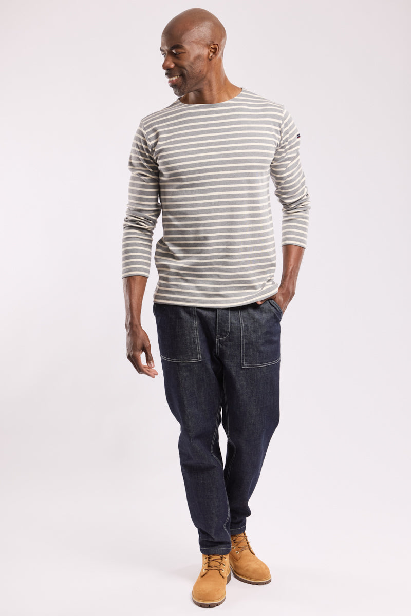 armor-lux-marini-re-homme-manches-longues-coton-pais-col-bateau-7 image 4