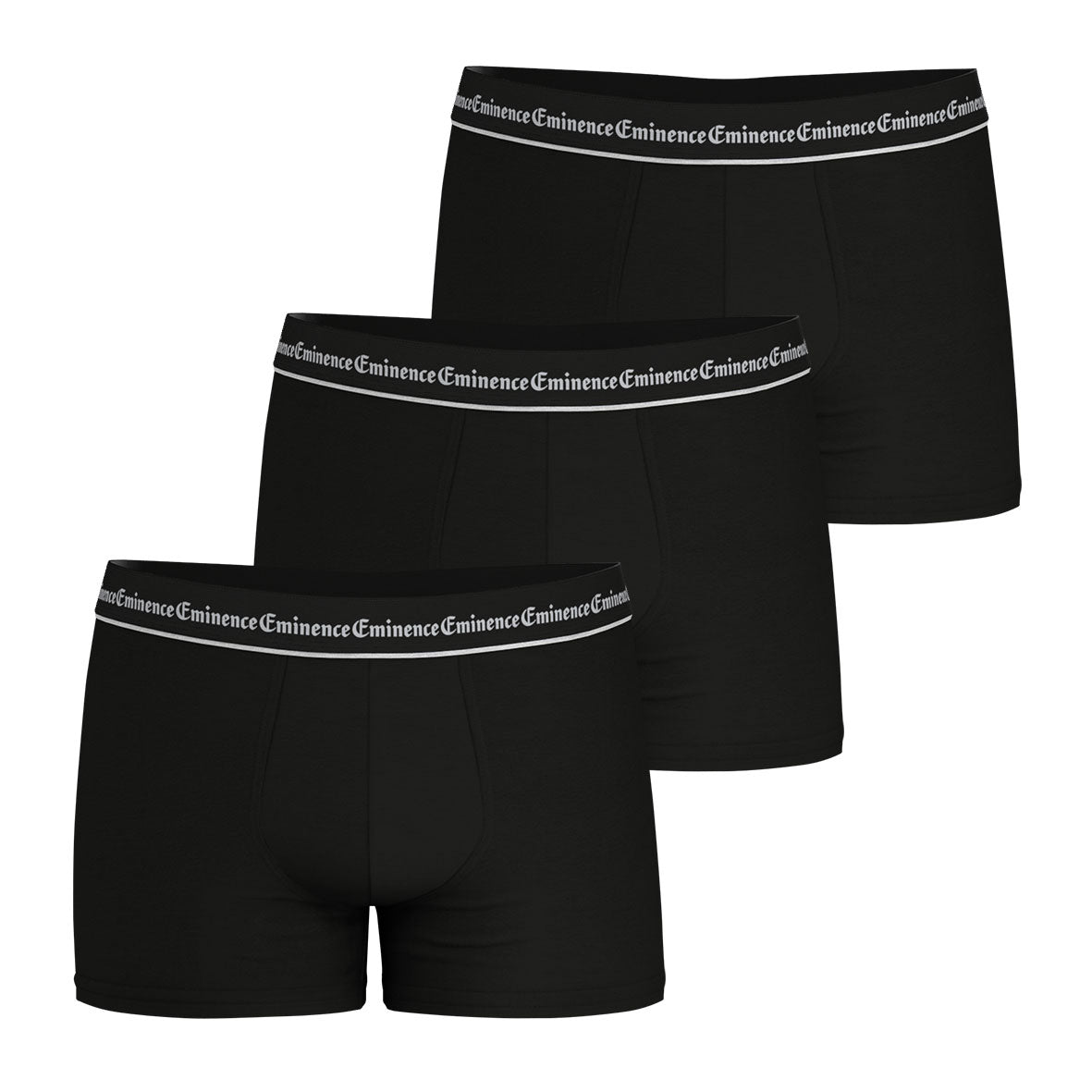eminence-lot-de-3-boxers-homme-business-coton-stretch-longue-dur-e-noir image 1